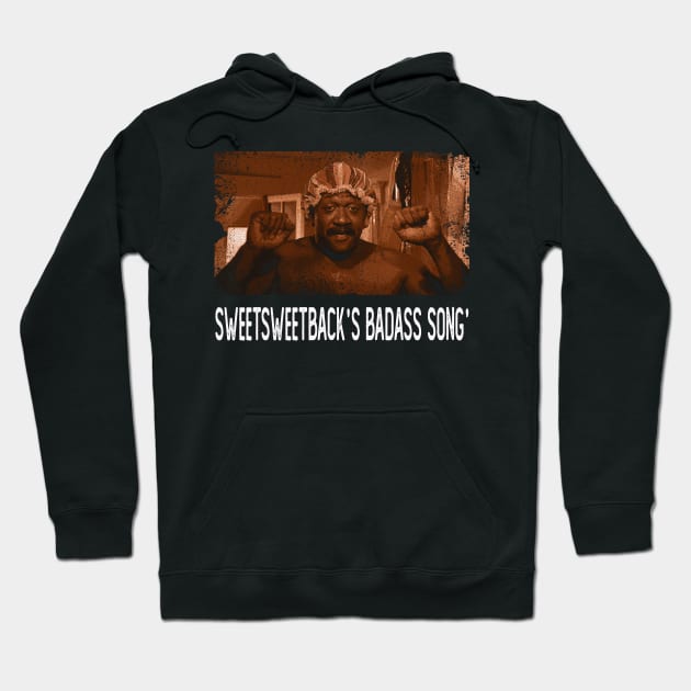 Vintage Vibes, Badass Ties Sweetsweetback's Movie Magic on Your Tee Hoodie by Confused Reviews